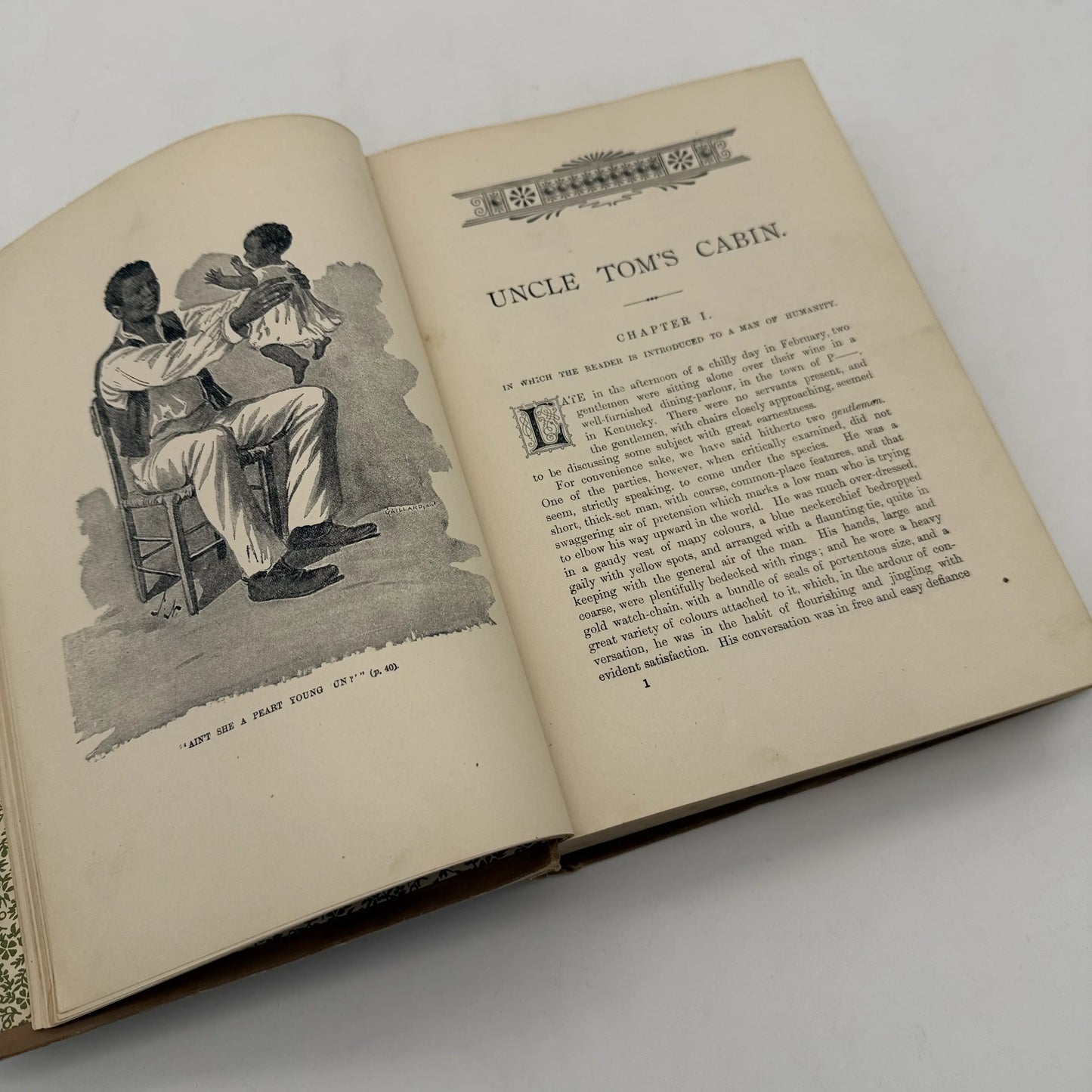Uncle Tom's Cabin by Harriet Beecher Stowe — Memorial Edition — 1897