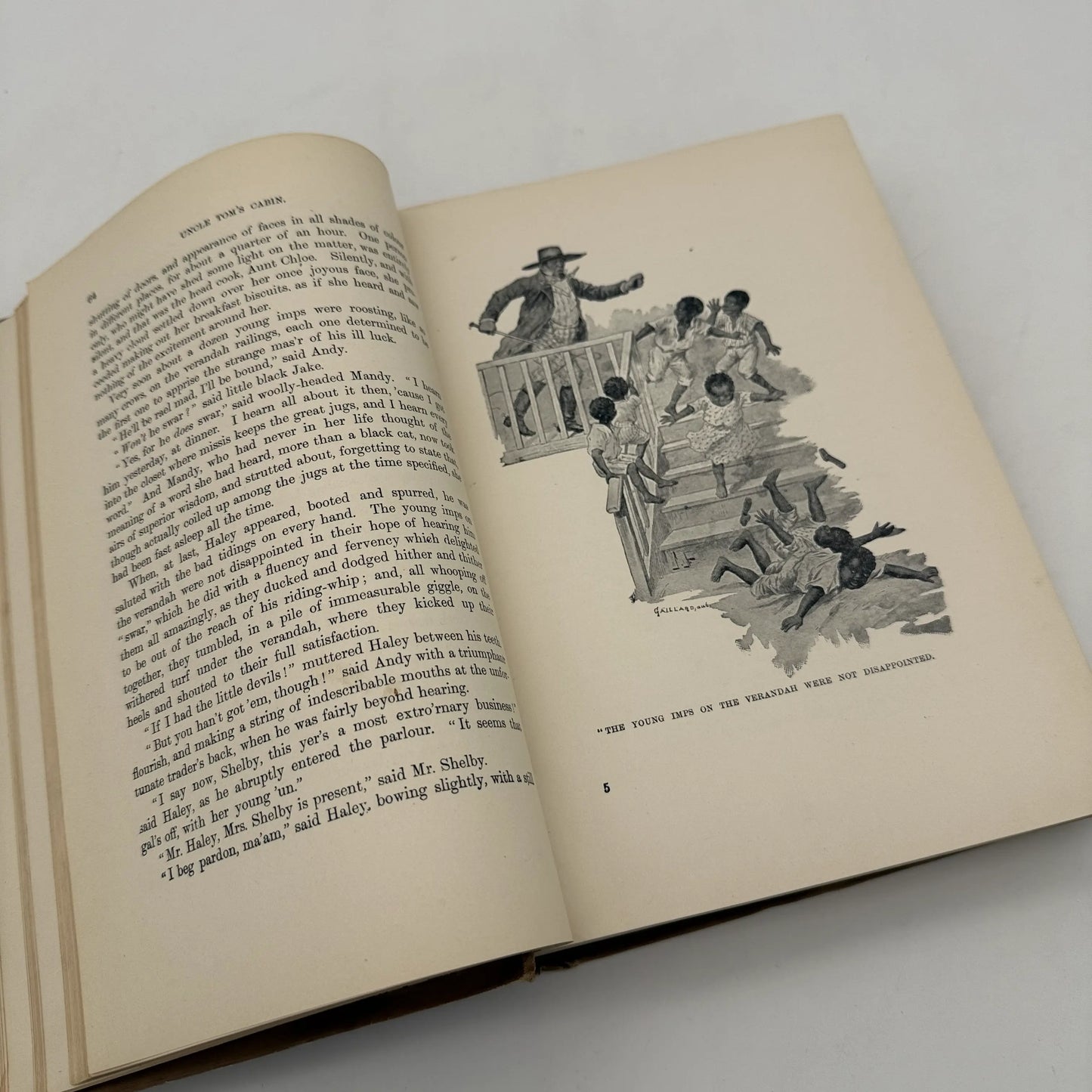 Uncle Tom's Cabin by Harriet Beecher Stowe — Memorial Edition — 1897