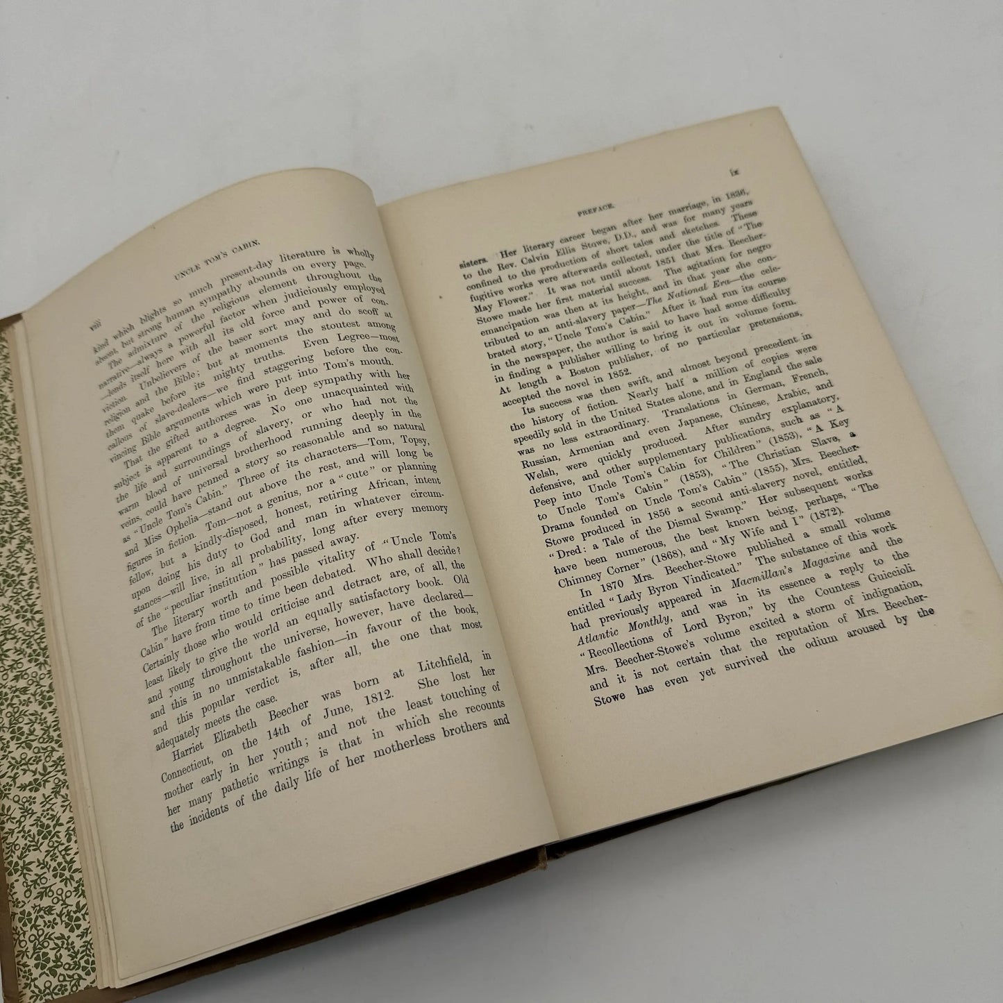 Uncle Tom's Cabin by Harriet Beecher Stowe — Memorial Edition — 1897