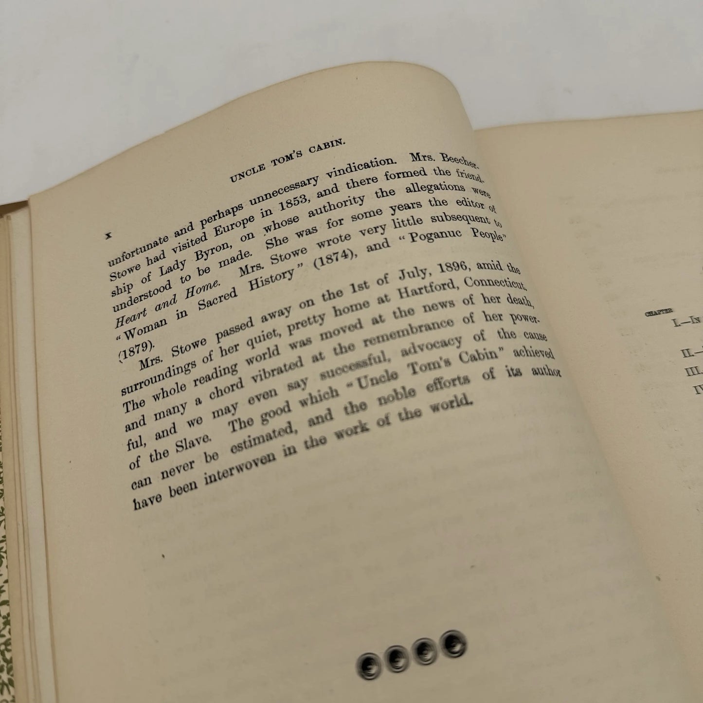 Uncle Tom's Cabin by Harriet Beecher Stowe — Memorial Edition — 1897