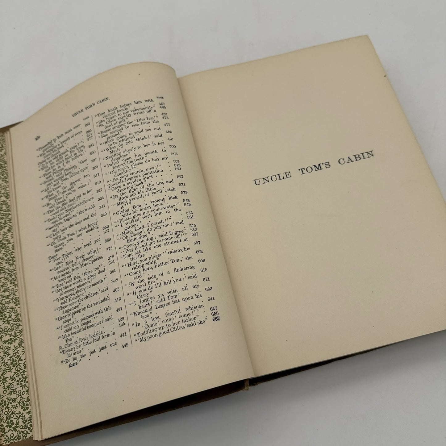 Uncle Tom's Cabin by Harriet Beecher Stowe — Memorial Edition — 1897
