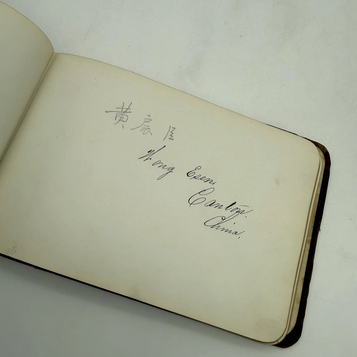 1876 Centennial Exhibition Autograph Album