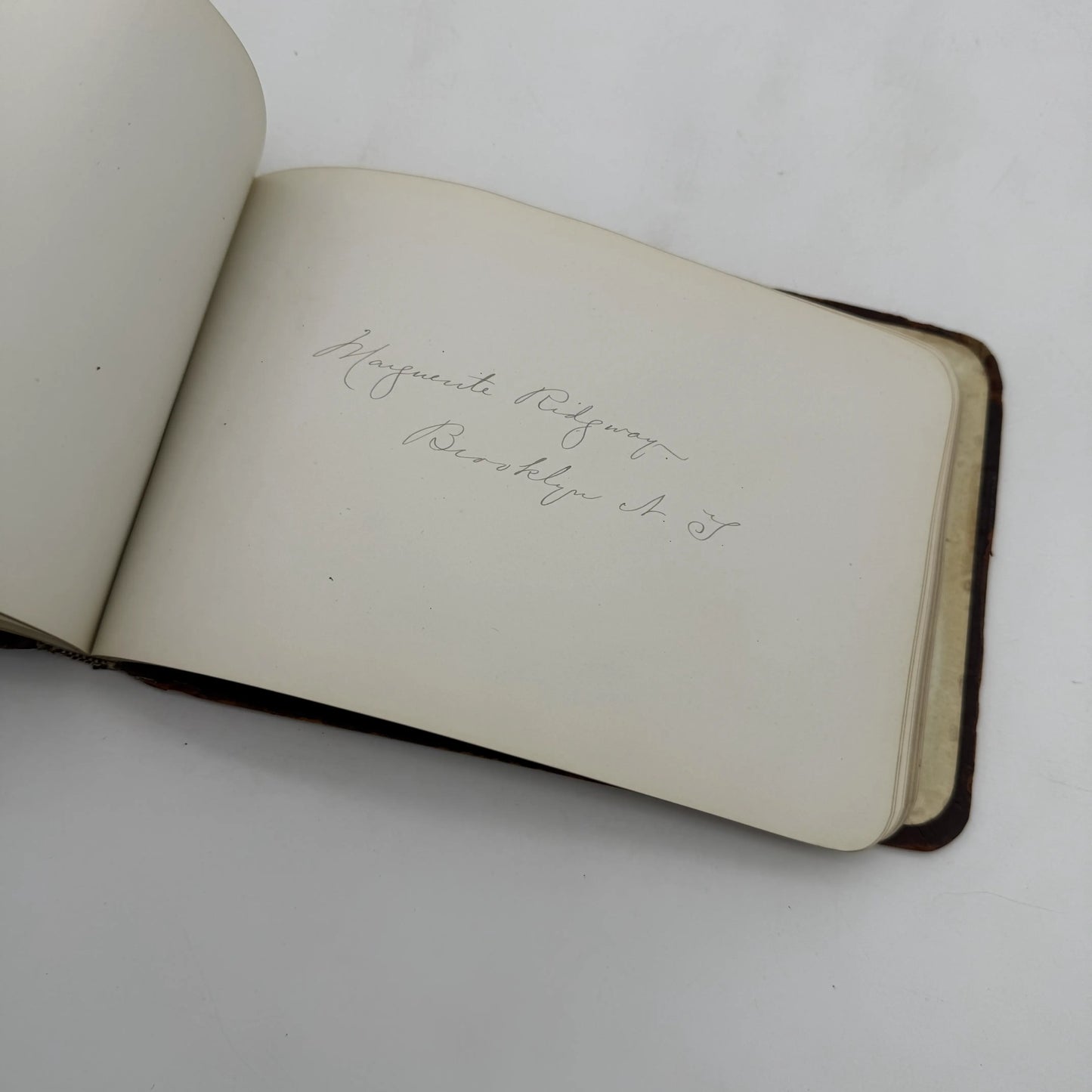 1876 Centennial Exhibition Autograph Album