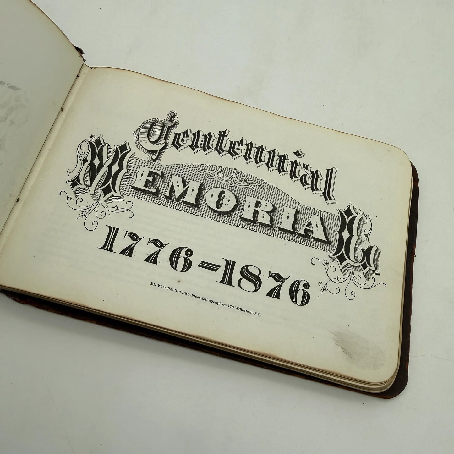 1876 Centennial Exhibition Autograph Album