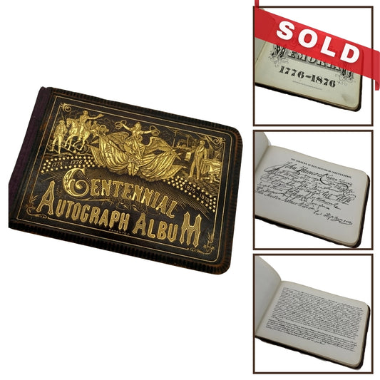 1876 Centennial Exhibition Autograph Album
