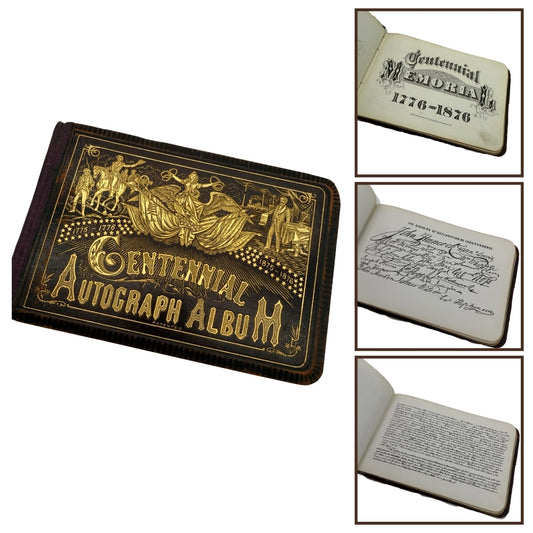1876 Centennial Exhibition Autograph Album