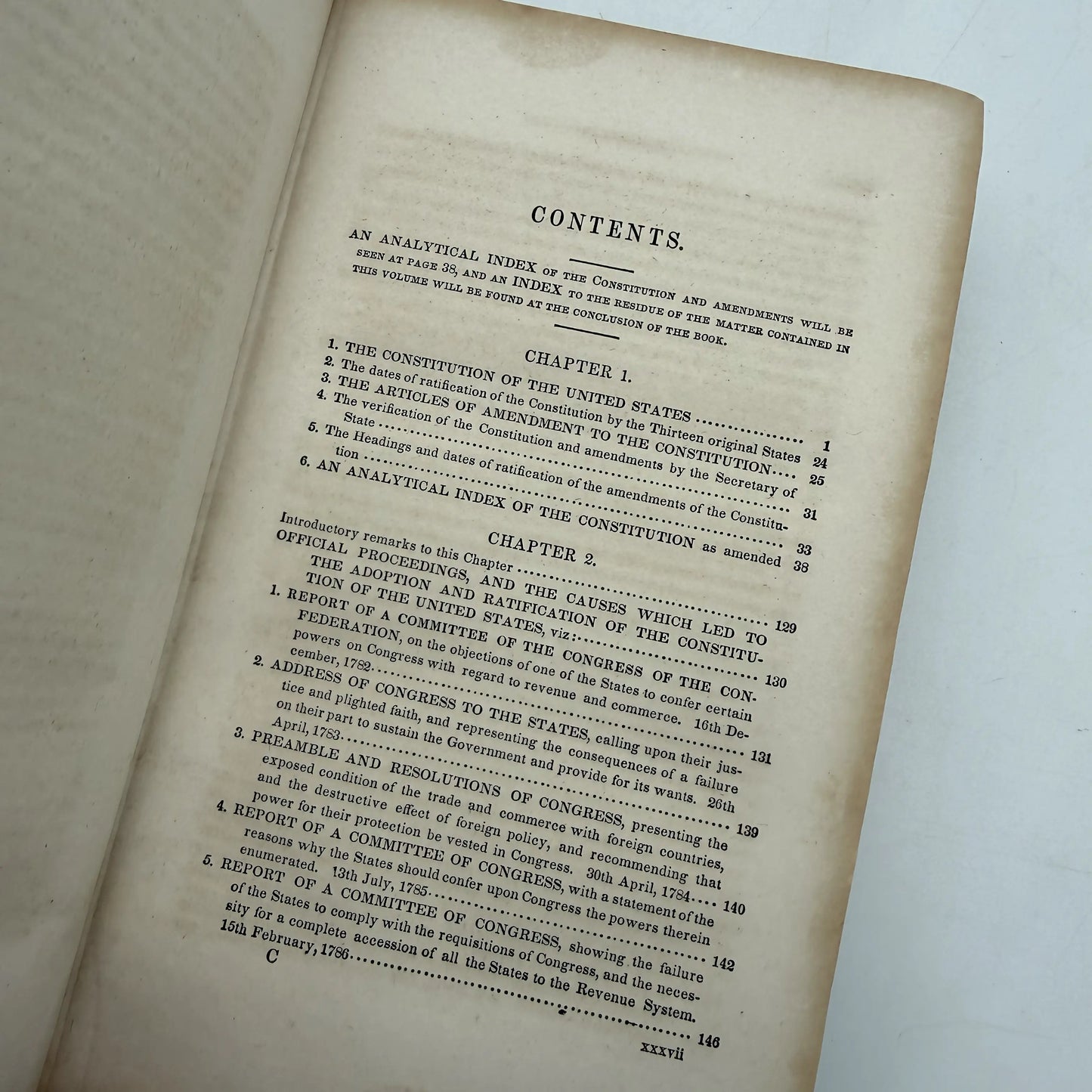 The Constitution of the United States of America — W. Hickey — 1850