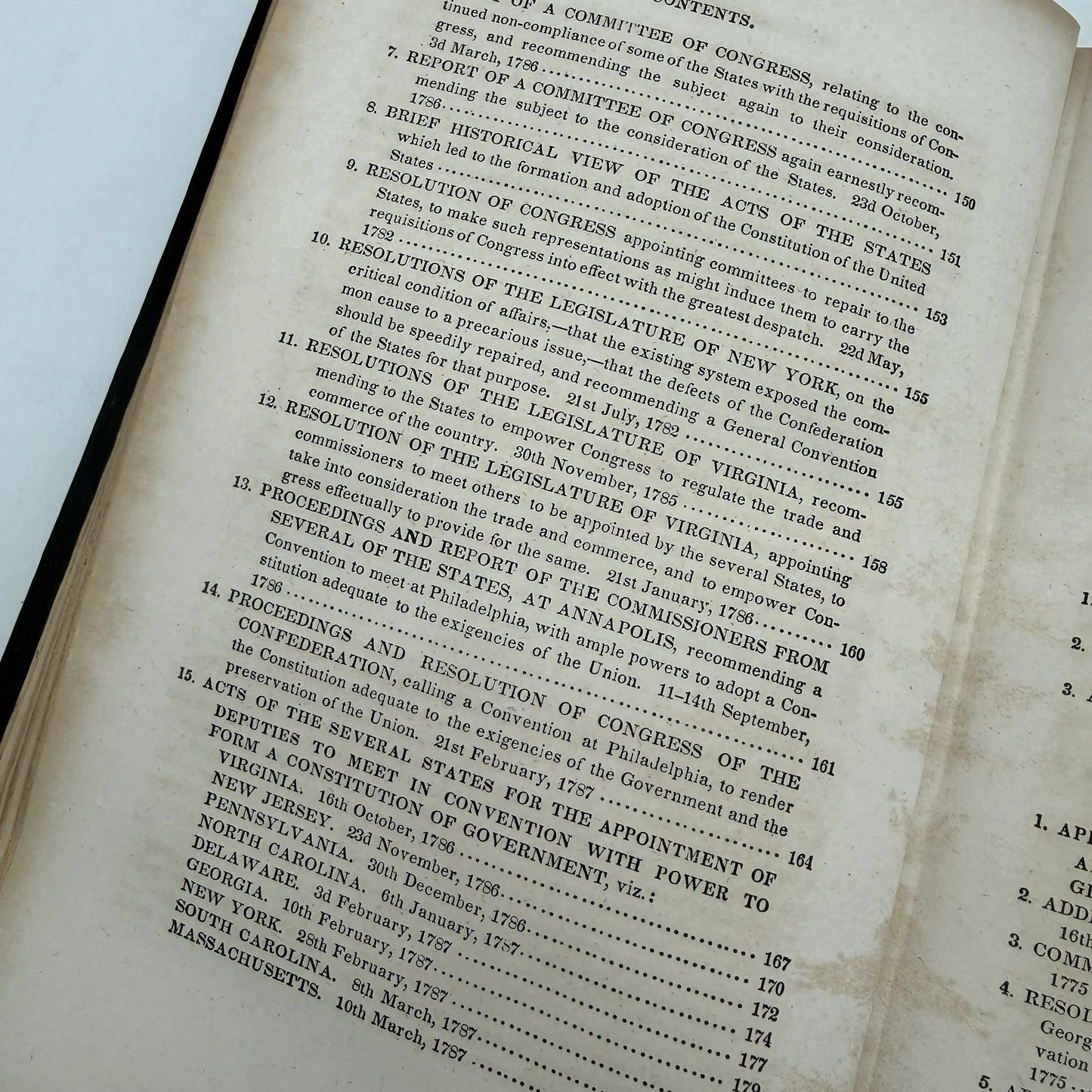 The Constitution of the United States of America — W. Hickey — 1850