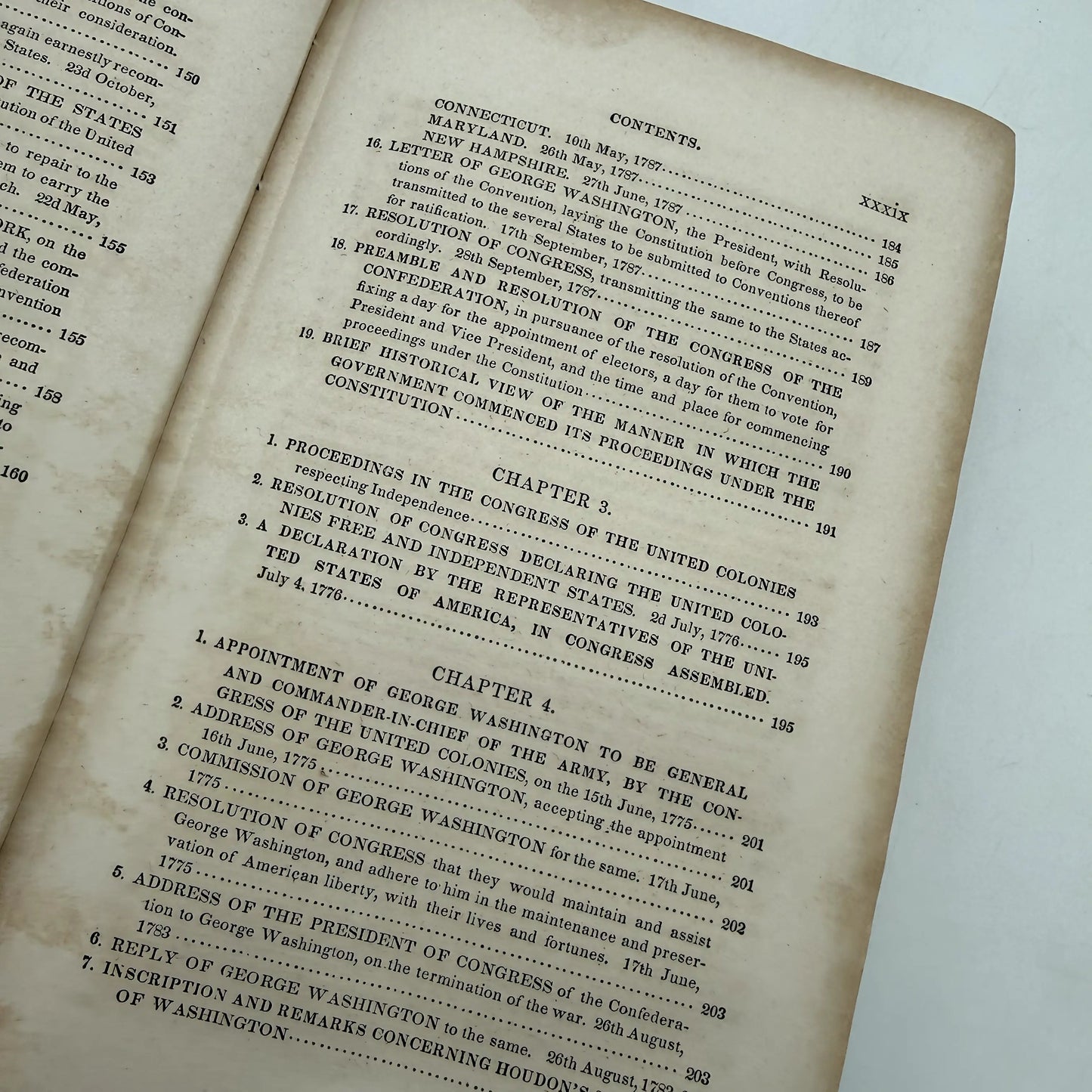 The Constitution of the United States of America — W. Hickey — 1850