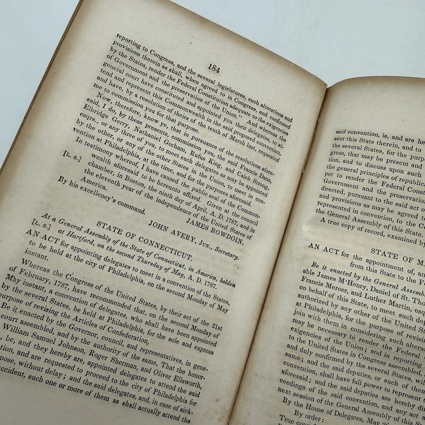 The Constitution of the United States of America — W. Hickey — 1850