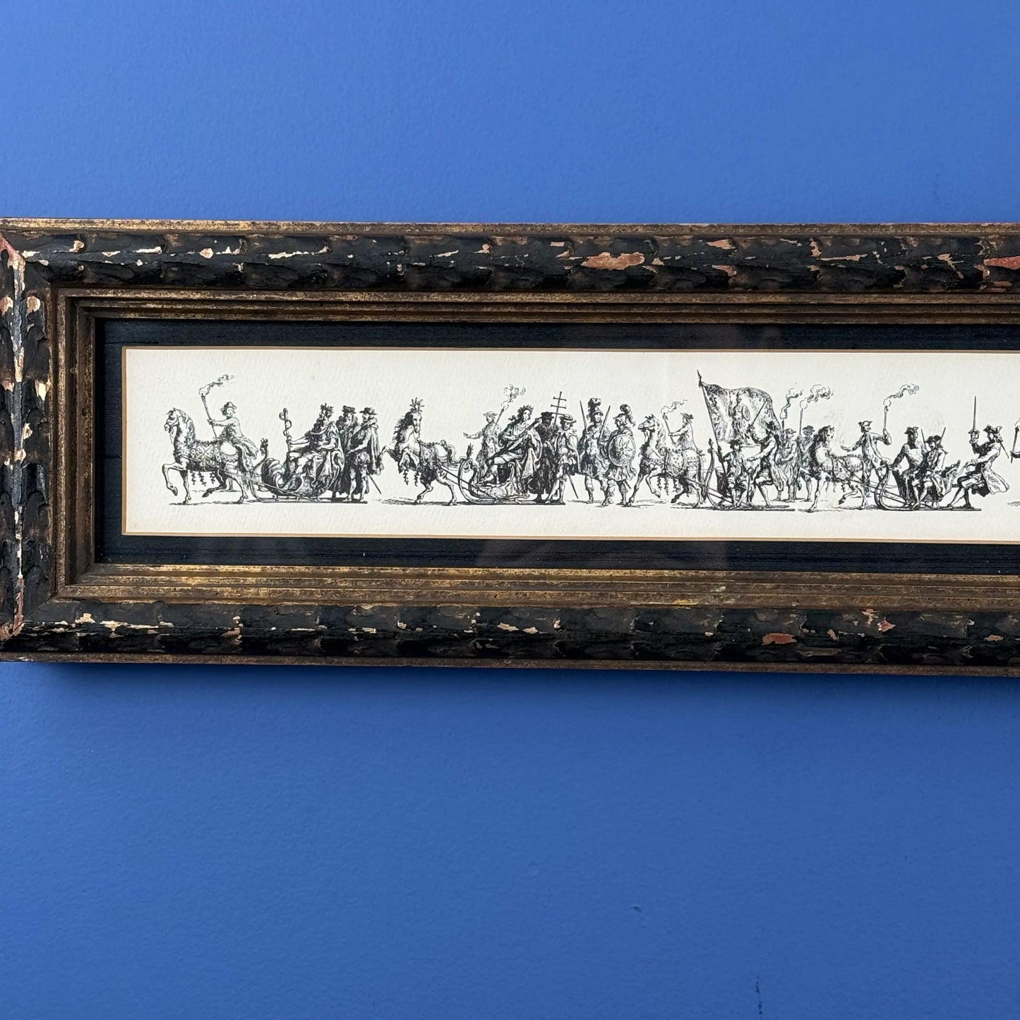 Framed print of "The Marching Gypsies" by Jacques Callot