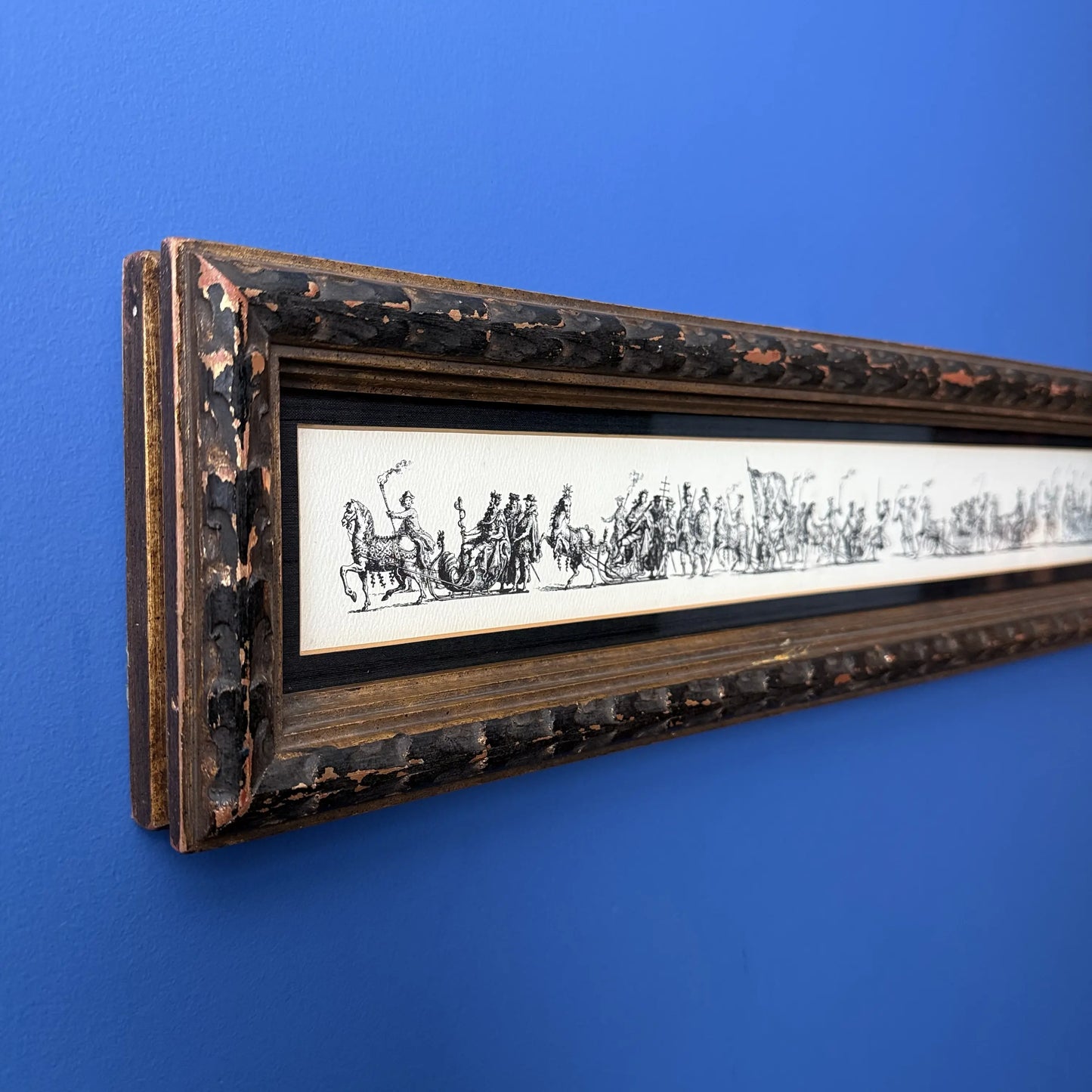 Framed print of "The Marching Gypsies" by Jacques Callot