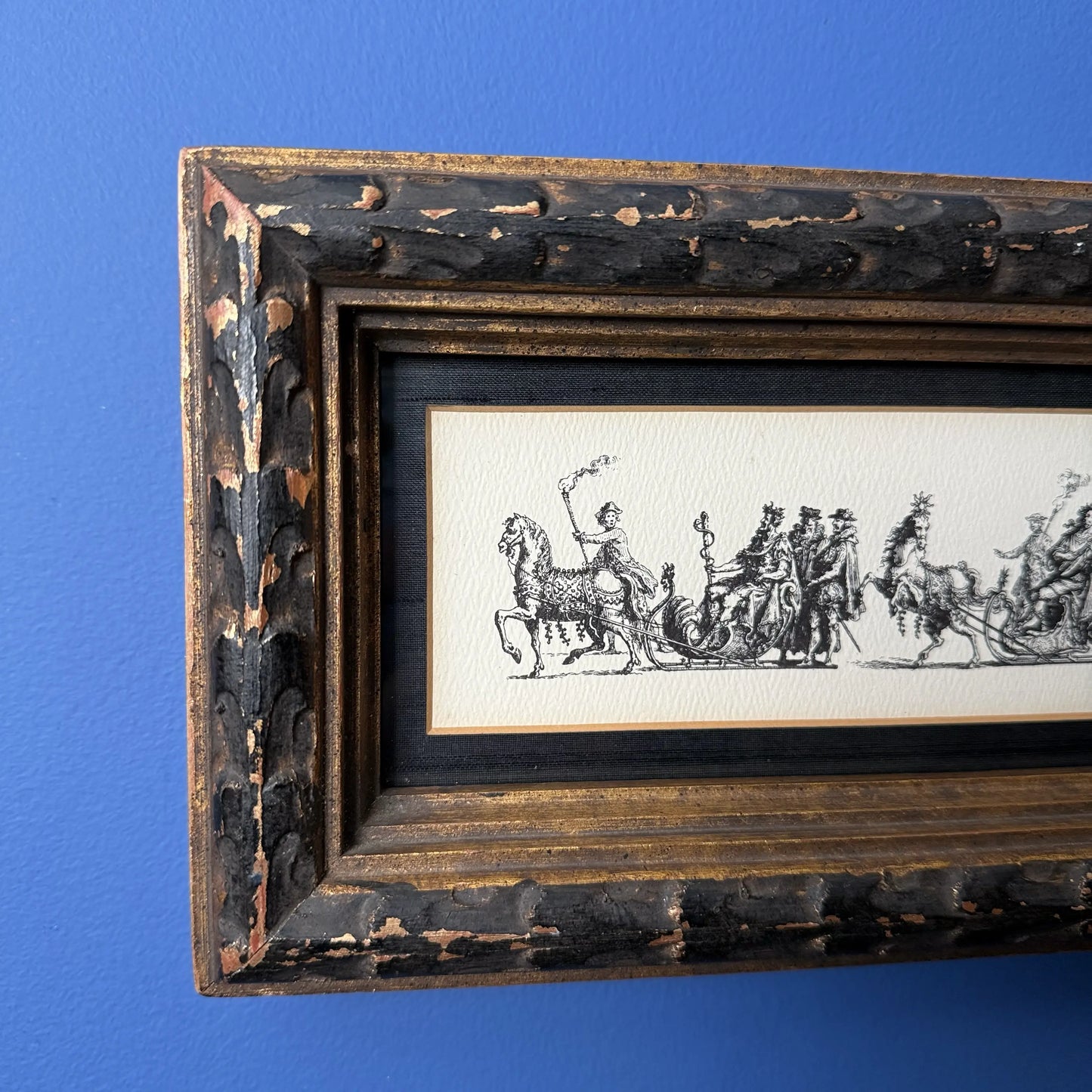 Framed print of "The Marching Gypsies" by Jacques Callot