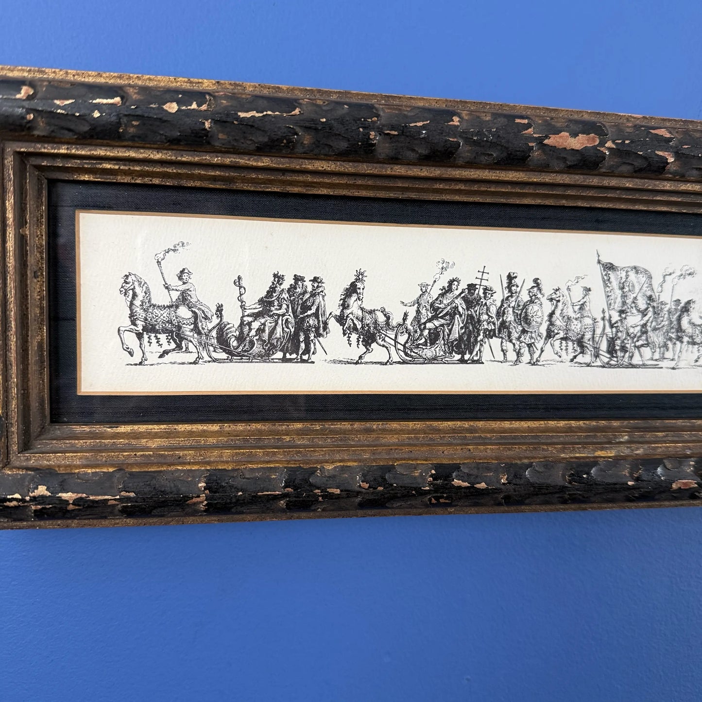 Framed print of "The Marching Gypsies" by Jacques Callot