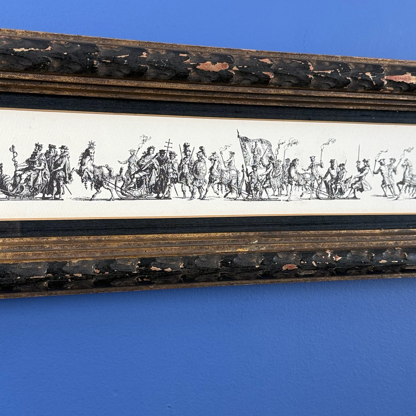 Framed print of "The Marching Gypsies" by Jacques Callot
