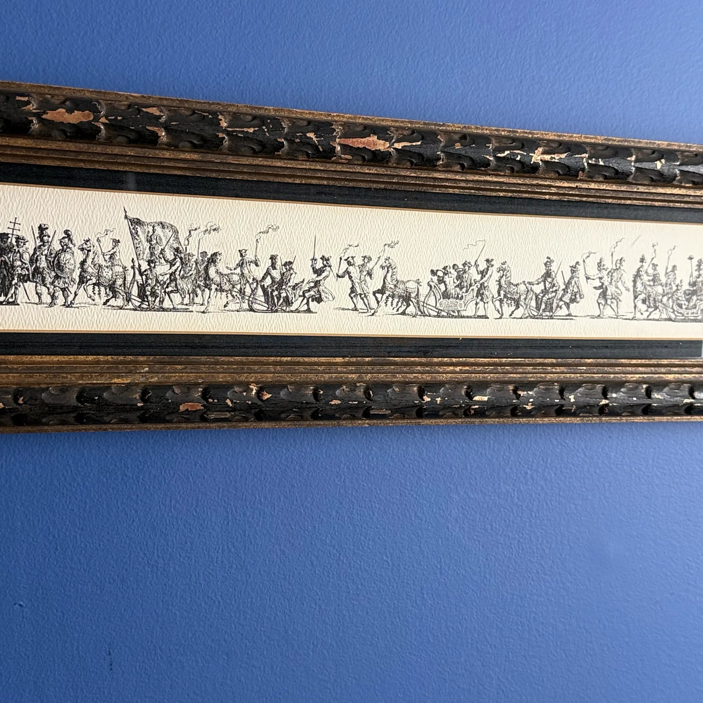 Framed print of "The Marching Gypsies" by Jacques Callot