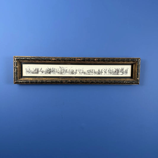 Framed print of "The Marching Gypsies" by Jacques Callot