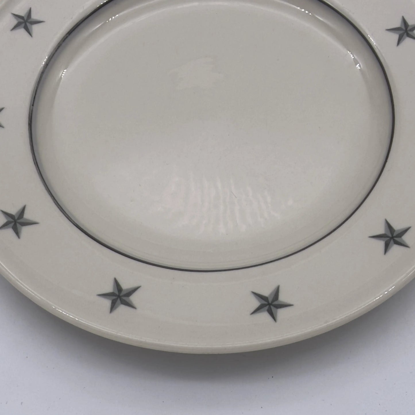 SS United States place setting with book, documents, stock certificate