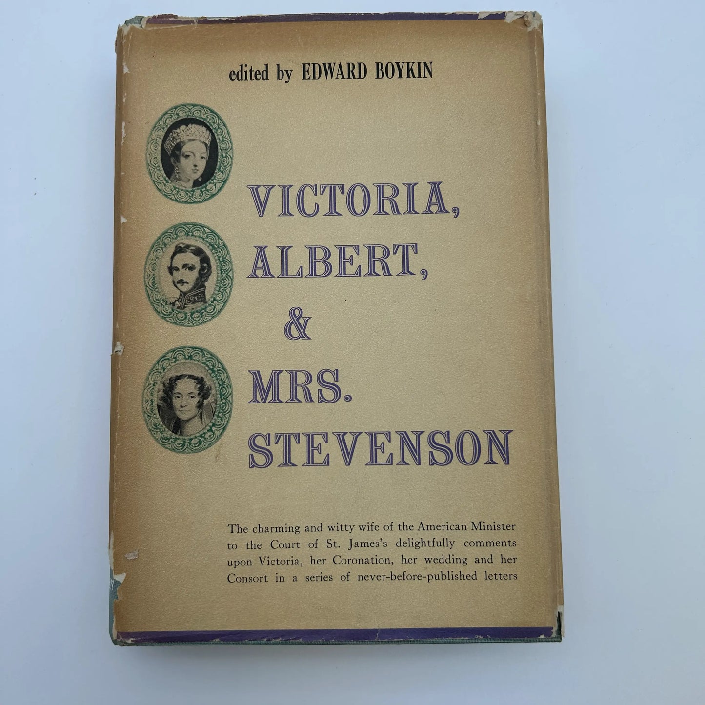 "Victoria, Albert, & Mrs Stevenson" by Edward Boykin
