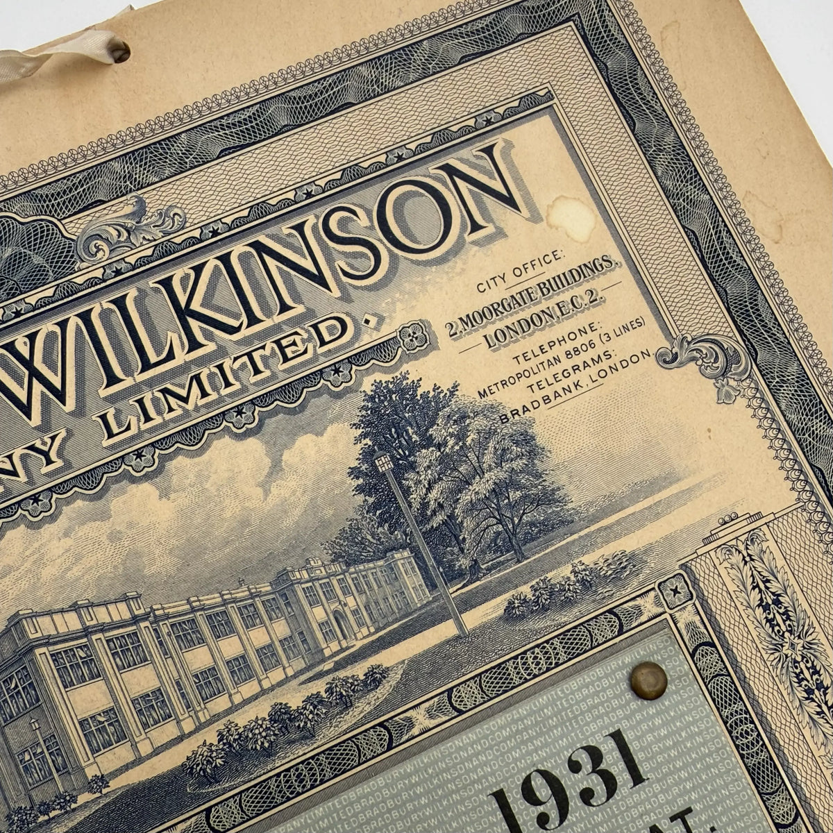 Calendars from 1931 and 1941 — With all pages present