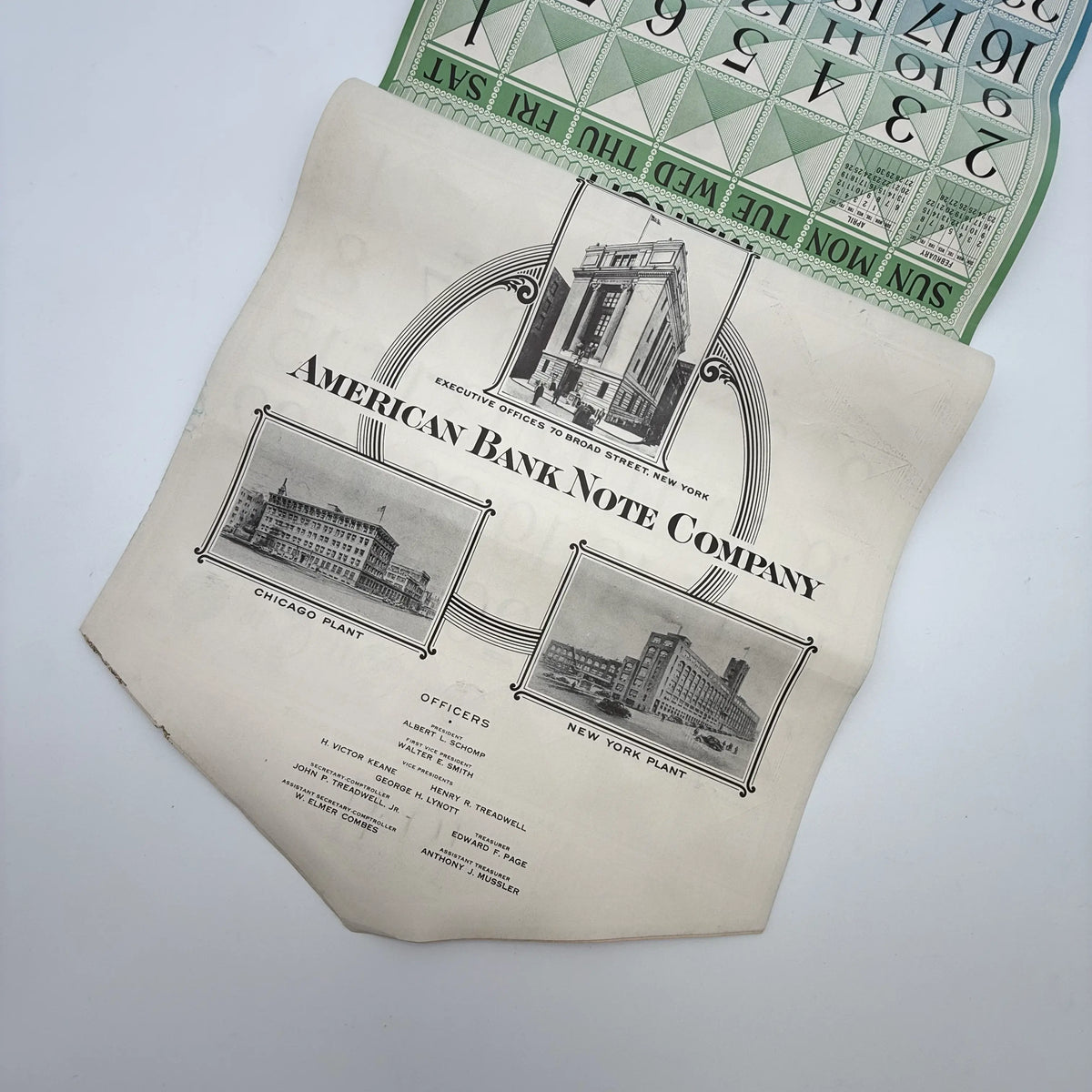 Calendars from 1931 and 1941 — With all pages present