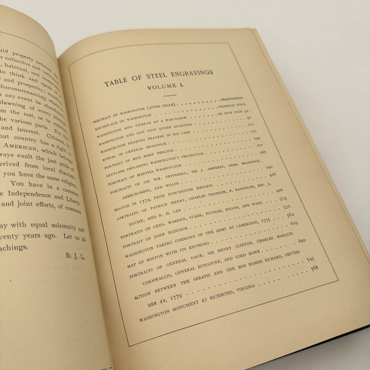 Life of Washington / Washington and the American Republic — Benson J. Lossing — 1870 — Three volume set