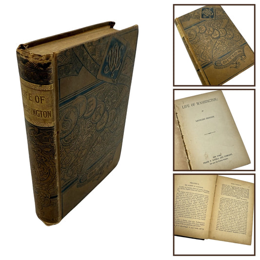 "Life of Washington" by Leonard Henley — 1882 — Sterling Edition