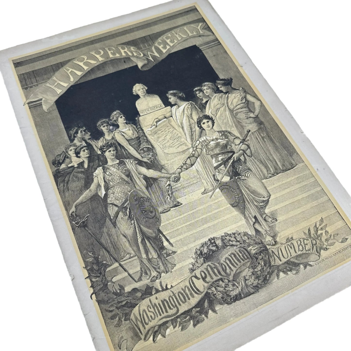 "Harper's Weekly" Washington Centennial Celebration — May 4, 1889