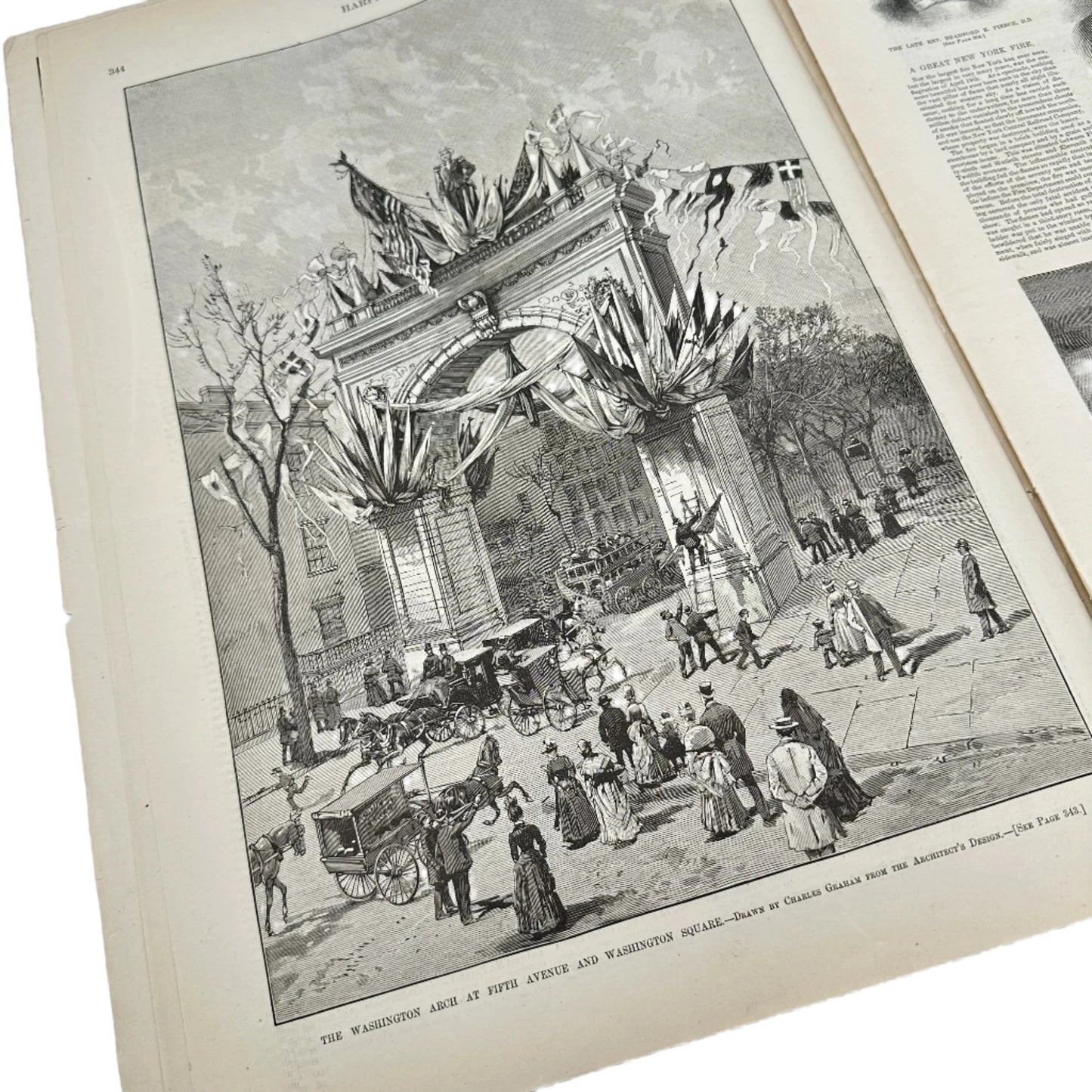 "Harper's Weekly" Washington Centennial Celebration — May 4, 1889