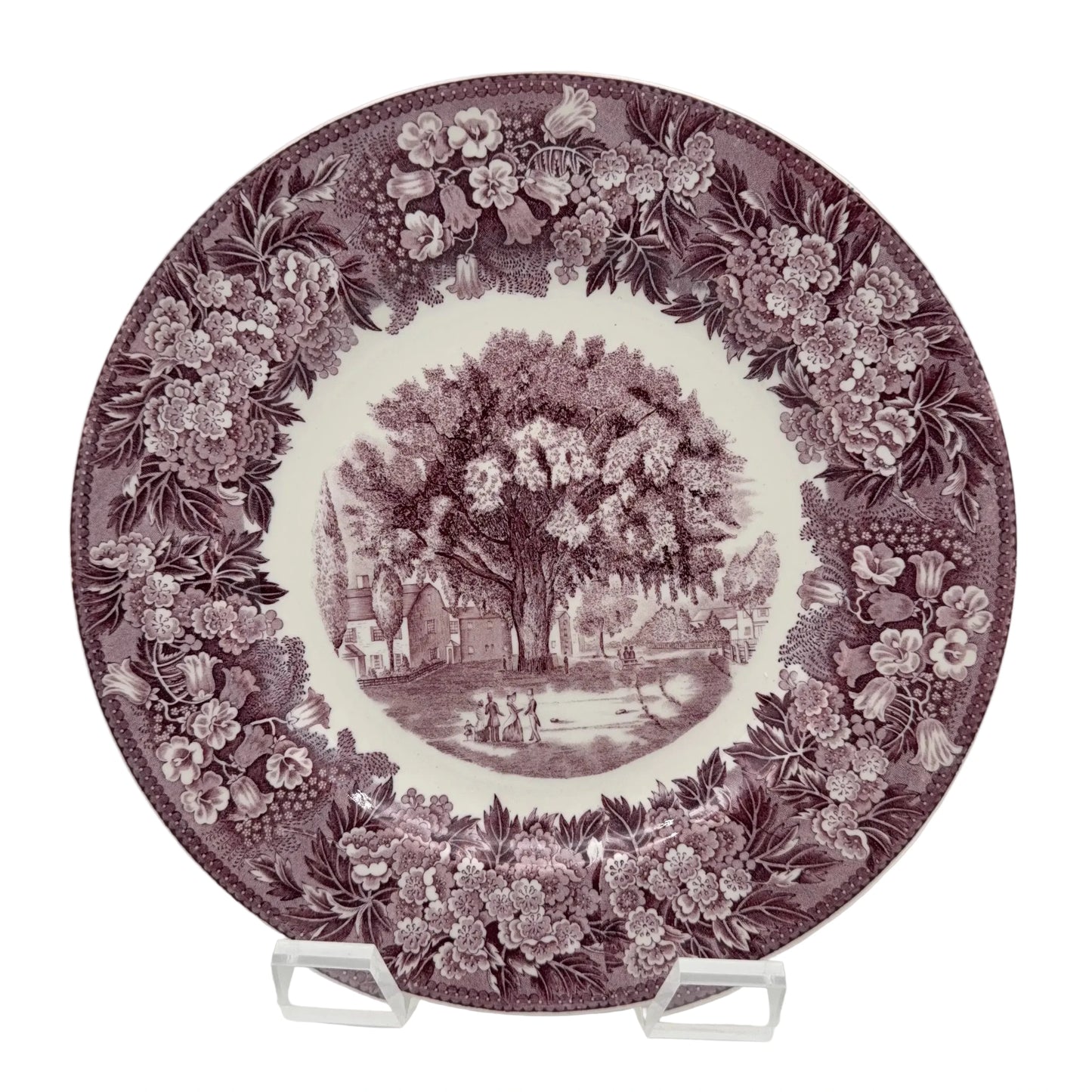 The Washington Elm Wedgwood plate — Made in England by Wedgwood of Etruria & Barlaston.