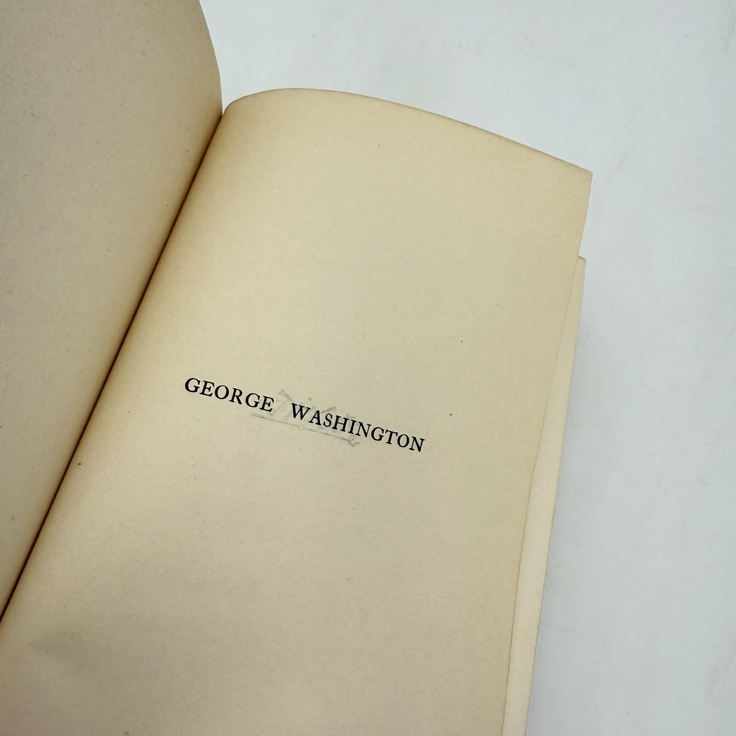 "George Washington" by Norman Hapgood — 1914