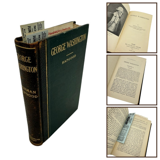 "George Washington" by Norman Hapgood — 1914