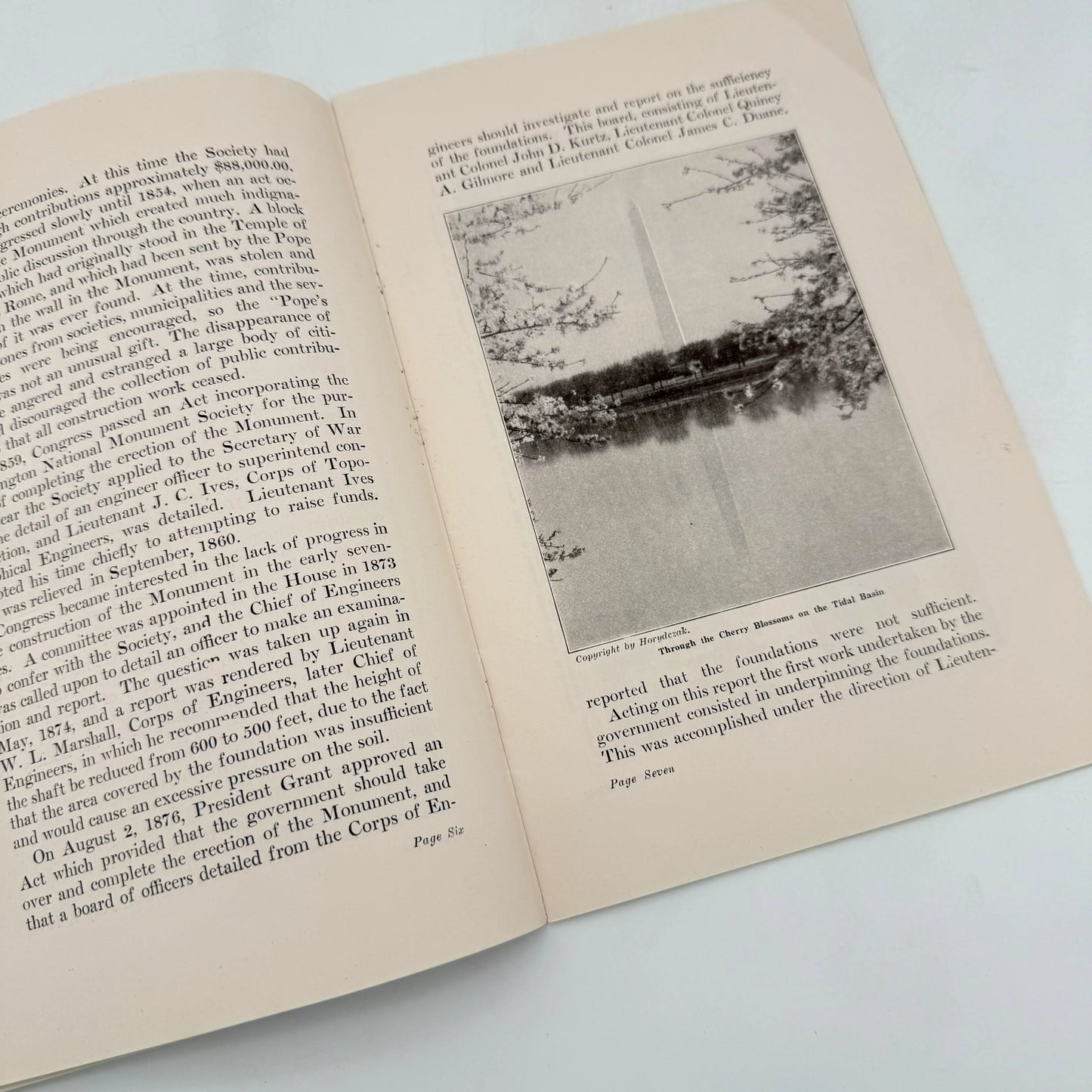 The Washington Monument — Pamphlet