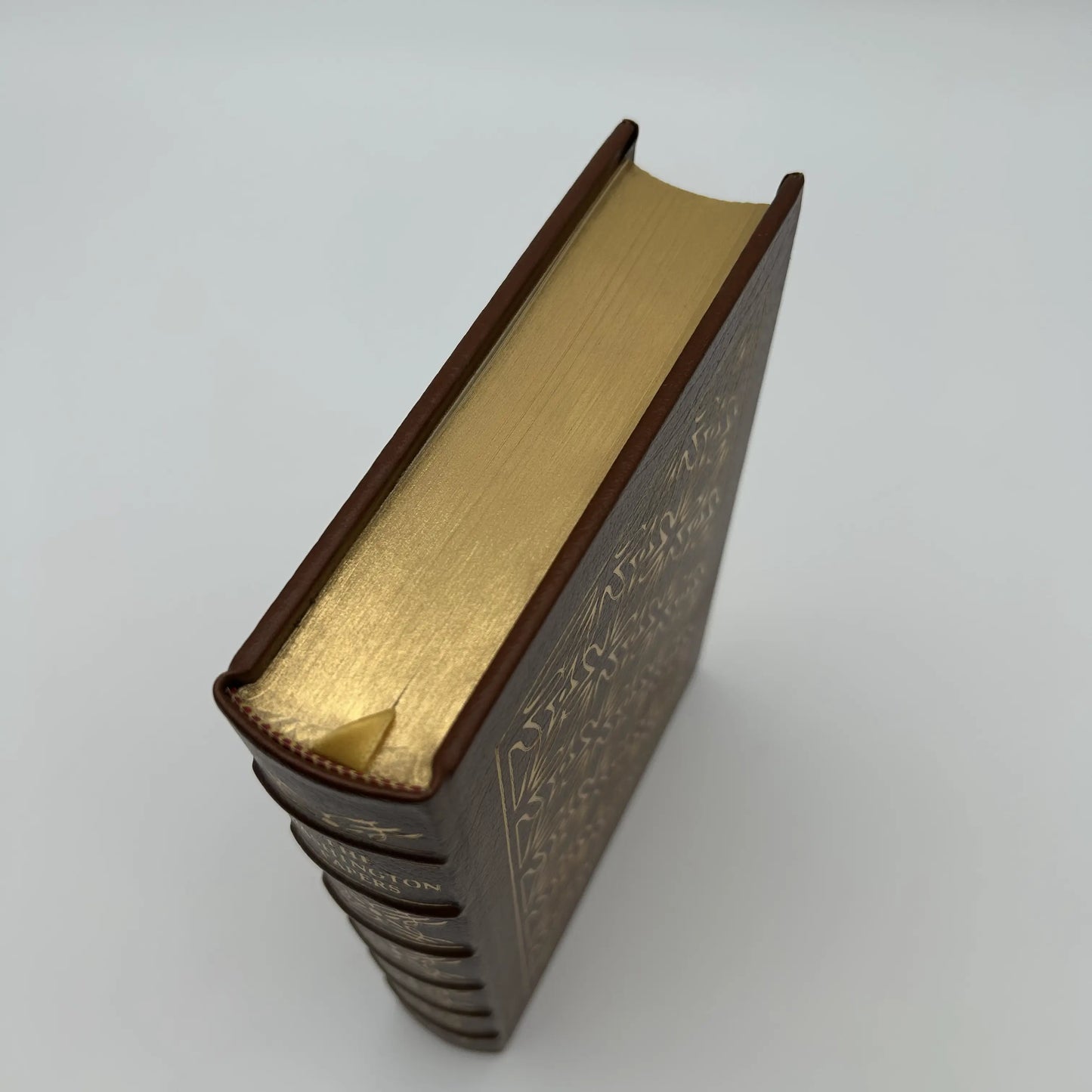 "The Washington Papers" Edited by Saul K. Padover - Leather-bound, gilt-edged Easton Press edition