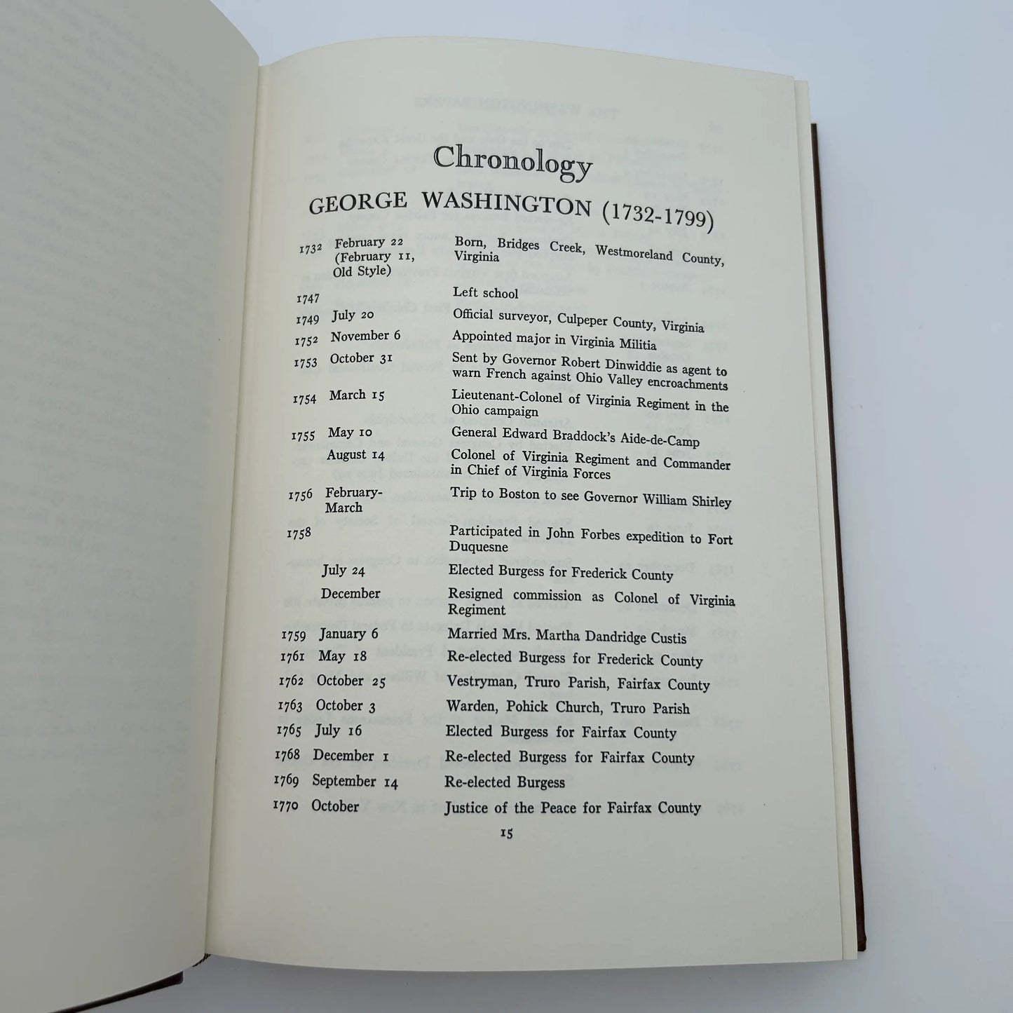 "The Washington Papers" Edited by Saul K. Padover - Leather-bound, gilt-edged Easton Press edition