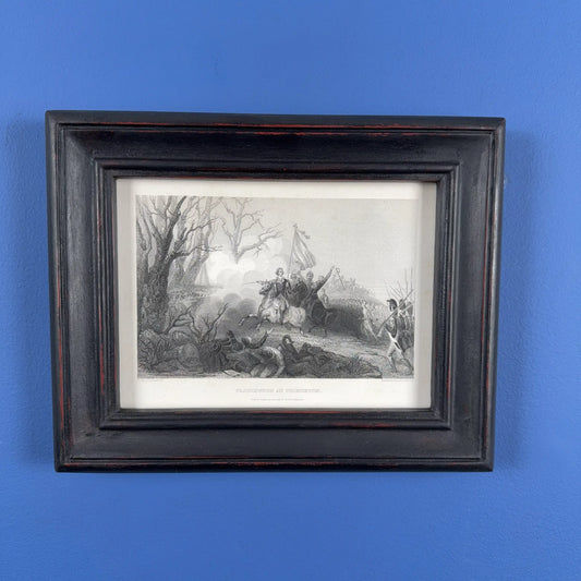 "Washington at Princeton" — Framed print