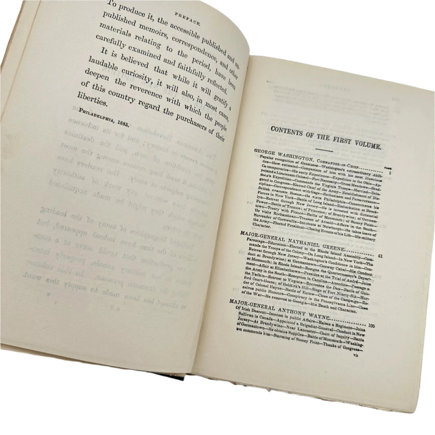 "Washington and His Generals of the American Revolution" — 1885 — H.T. Coates