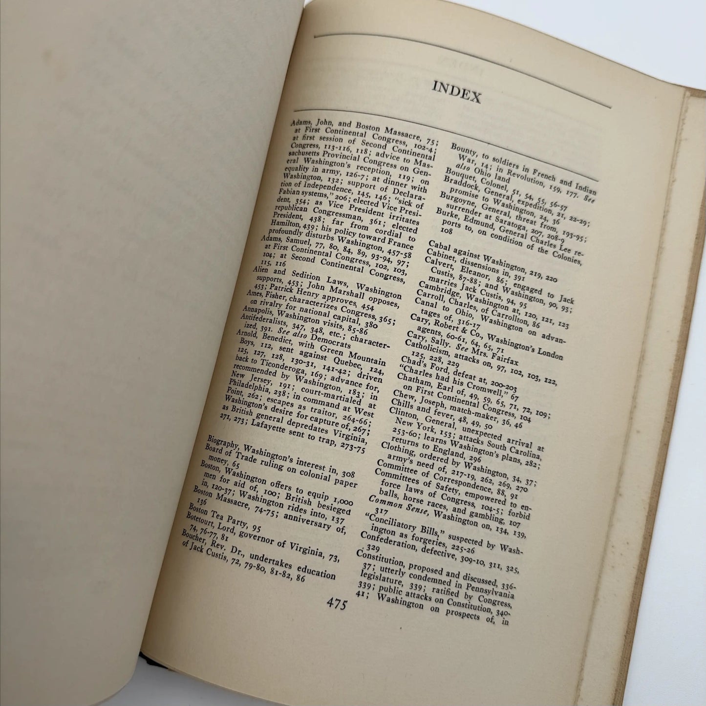 "George Washington" — 1929 — Number 47 of 140 — Signed by the author, Shelby Little