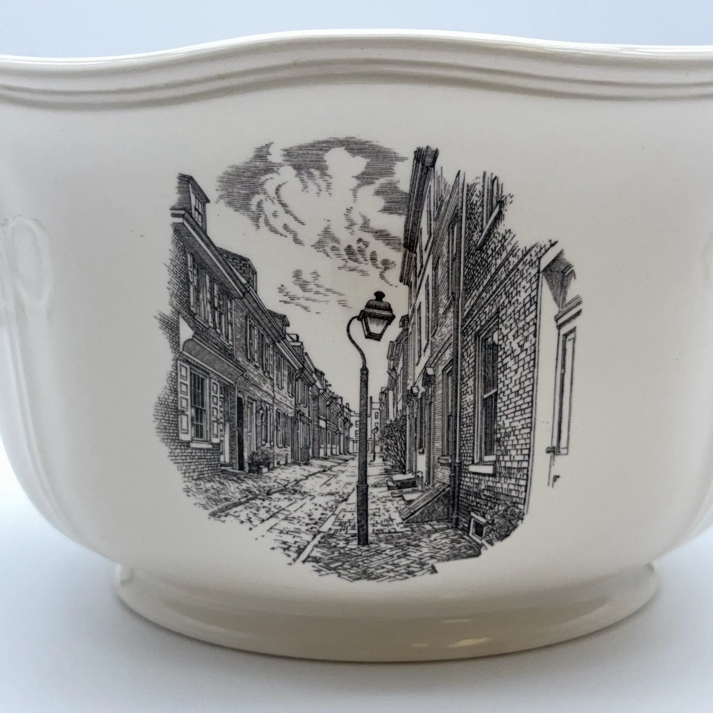 Wedgwood “Philadelphia” Queensware Punch Bowl — First Edition for John Wanamakeranamaker