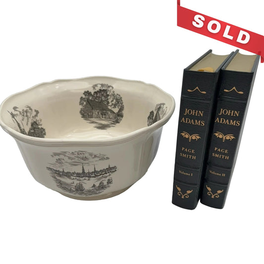 Wedgwood “Philadelphia” Queensware Punch Bowl — First Edition for John Wanamakeranamaker
