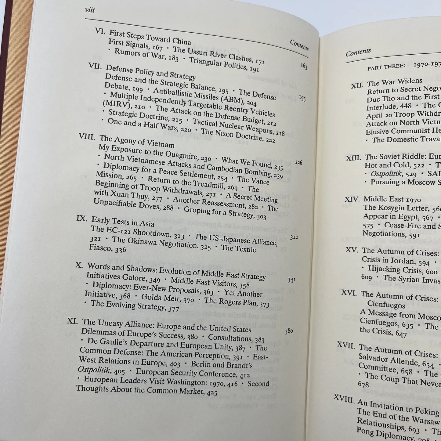 Henry Kissinger: Years of Upheaval and the White House Years — Signed