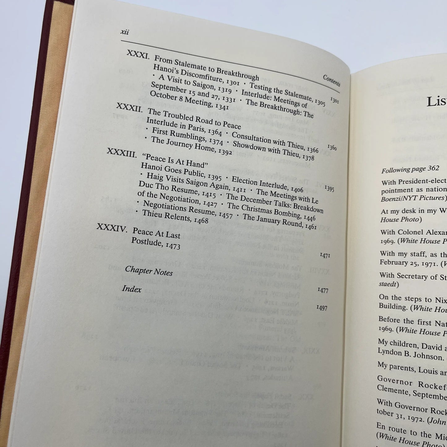 Henry Kissinger: Years of Upheaval and the White House Years — Signed
