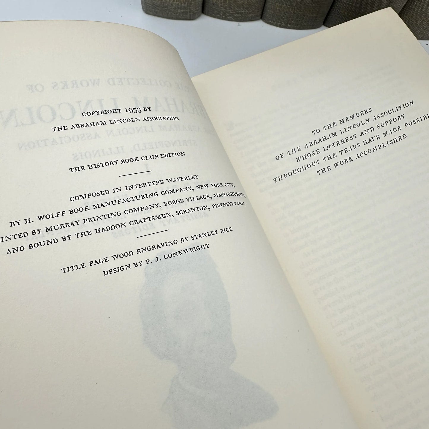 The Collected Works of Abraham Lincoln — Includes eight volumes, plus index