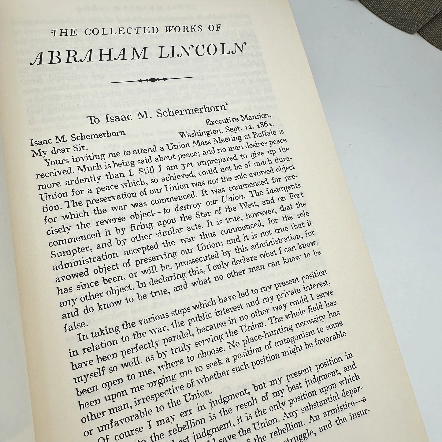 The Collected Works of Abraham Lincoln — Includes eight volumes, plus index