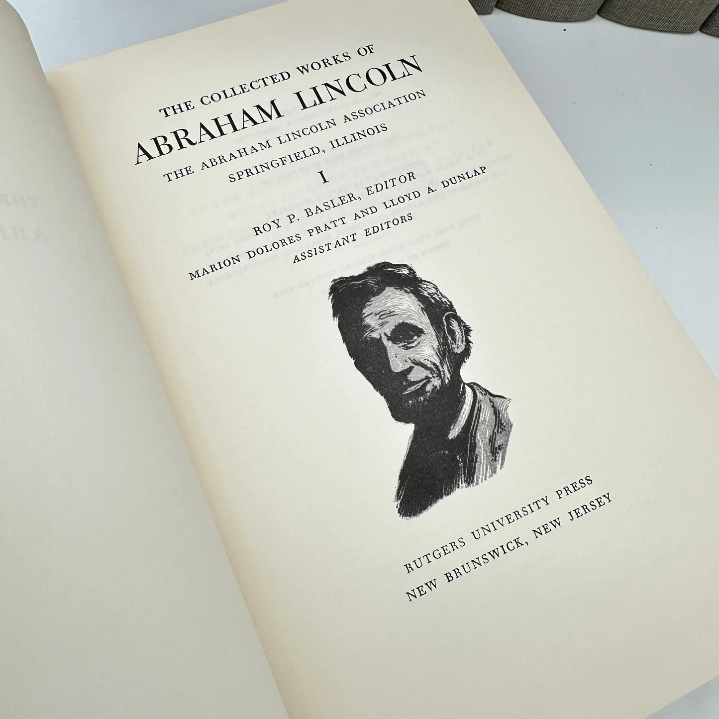 The Collected Works of Abraham Lincoln — Includes eight volumes, plus index