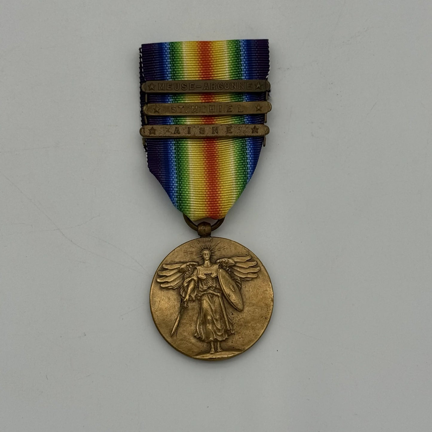 Framed medals from 1911 - 1918