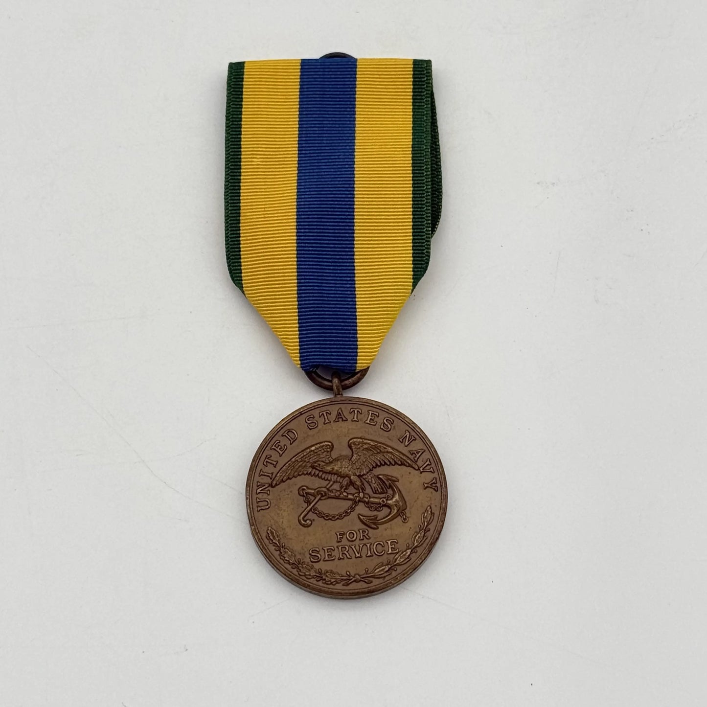 The U.S. Navy/Marine Corps version of the Mexican Service Medal in framed medals, from 1911–1918, from The History List Store.