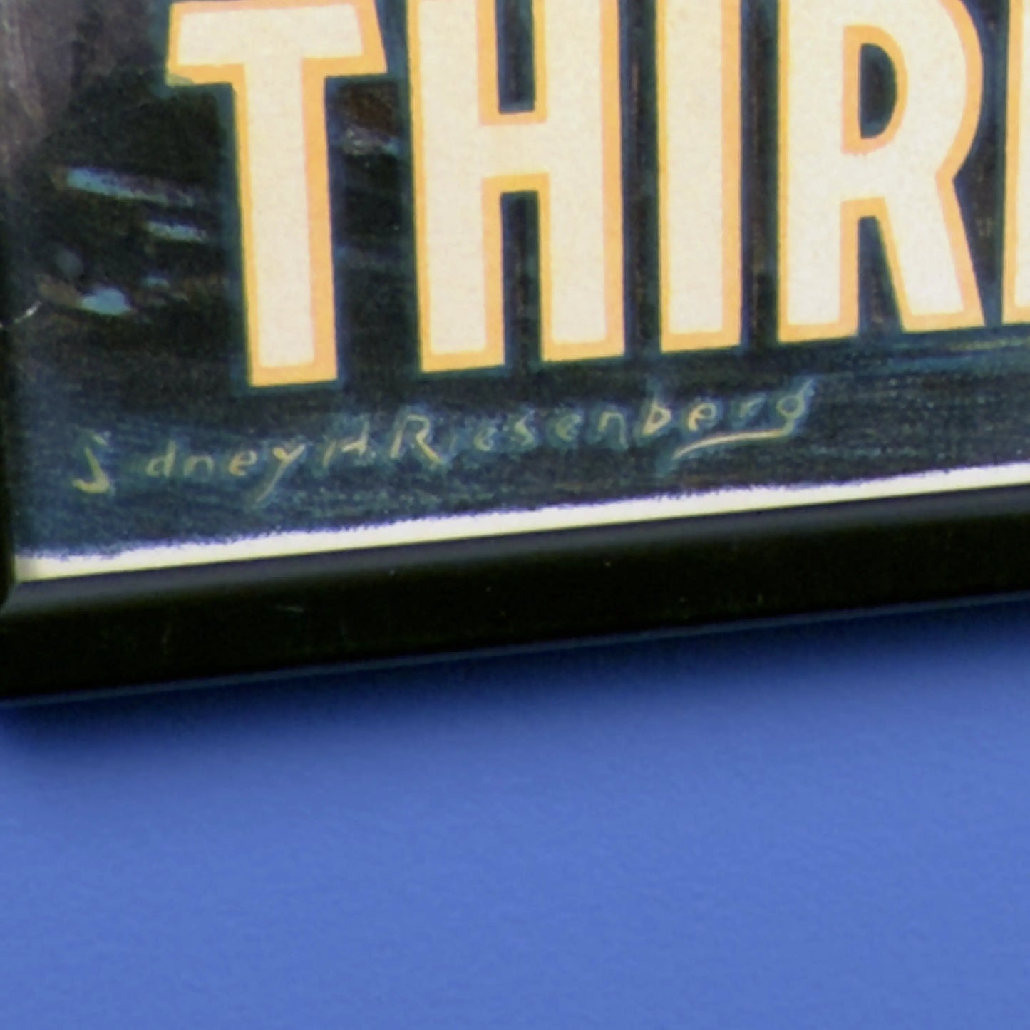 Original 1918 WWI Poster — "Over the Top For You" — Framed