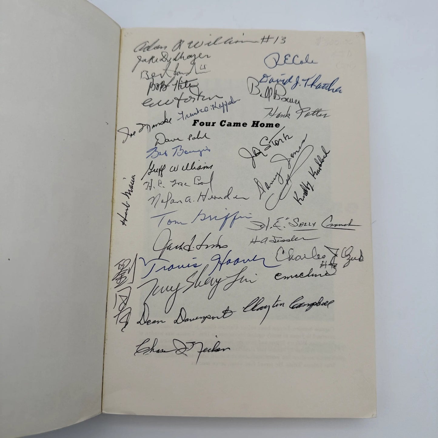 Signatures of Doolittle and Crew — Book and first day cover