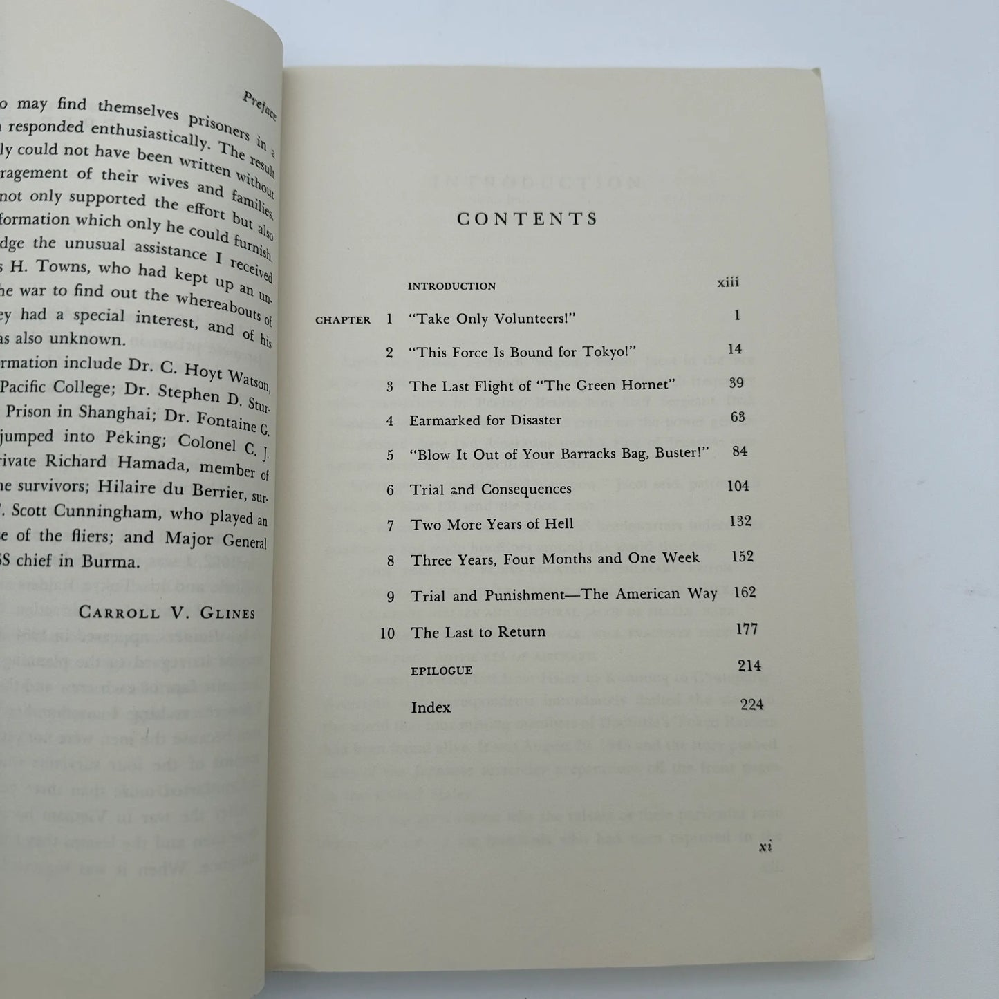 Signatures of Doolittle and Crew — Book and first day cover